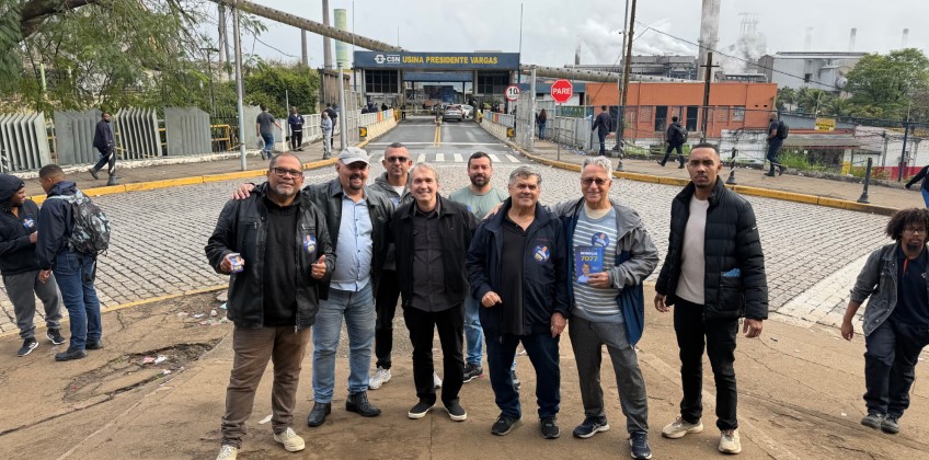 Coronel Henrique dialoga com metalúrgicos e defende segurança como pilar para o desenvolvimento e geração de empregos